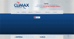Desktop Screenshot of climaxar.com.br